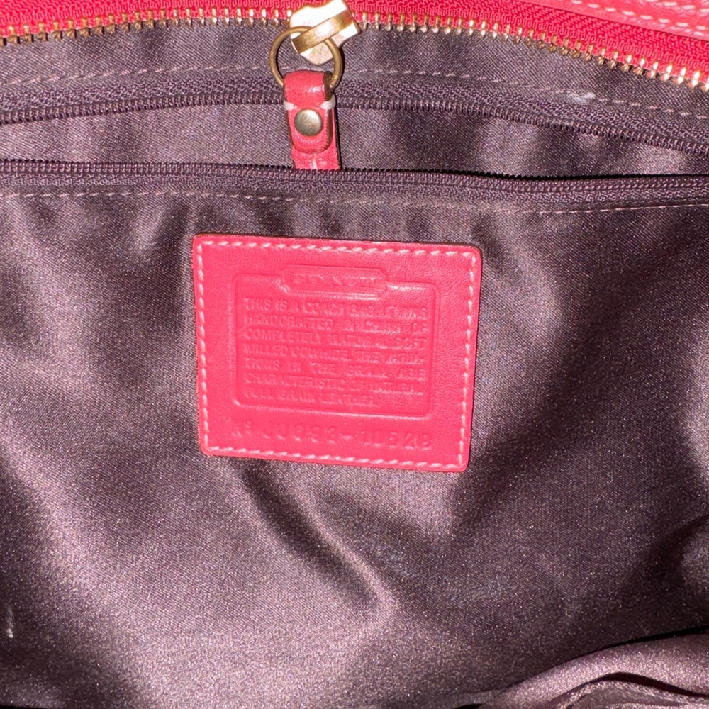 Vintage Coach Handbag - Picture 5 of 6